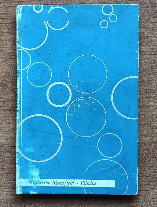 Felicità - Katherine Mansfield - copertina