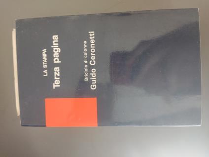 Briciole di Colonna 1975/87 - Guido Ceronetti - copertina