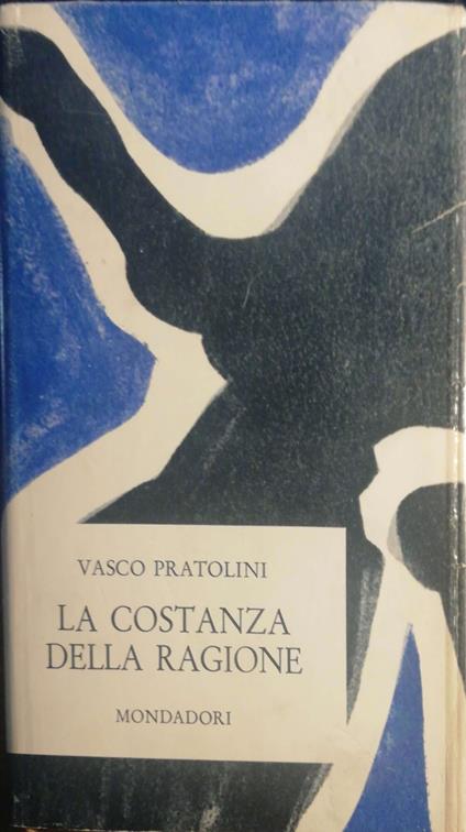 La costanza della ragione - Vasco Pratolini - copertina