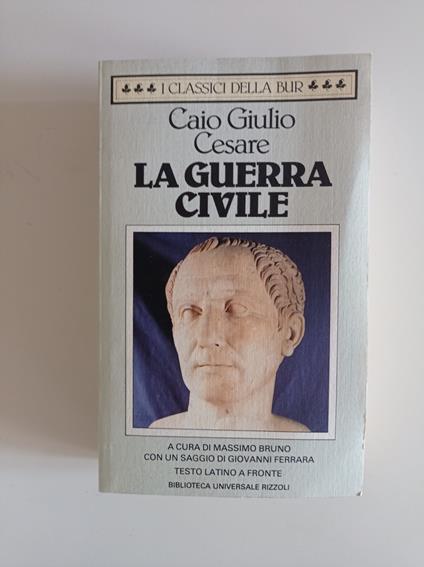 La guerra civile - Cesare Giulio - copertina