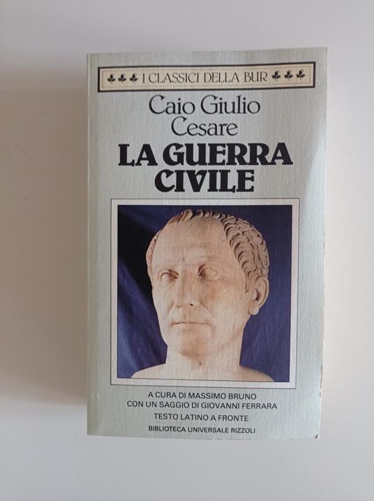 La guerra civile - Cesare Giulio - copertina