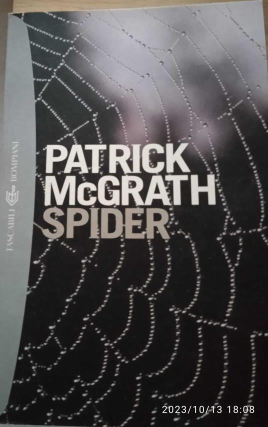 Spider - Patrick McGrath - copertina