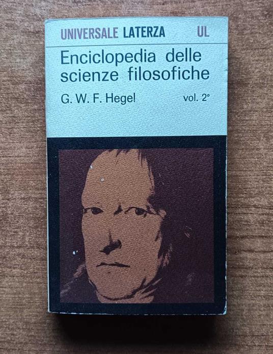 Enciclopedia delle scienze filosofiche - Friedrich Hegel - copertina