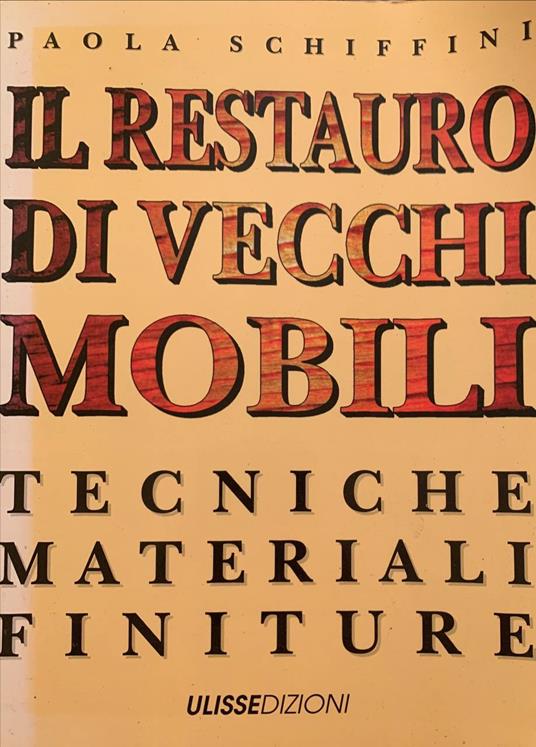 Il restauro di vecchi mobili - copertina