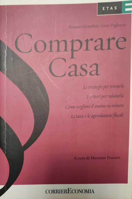 Comprare casa - Renato Gentilini - copertina