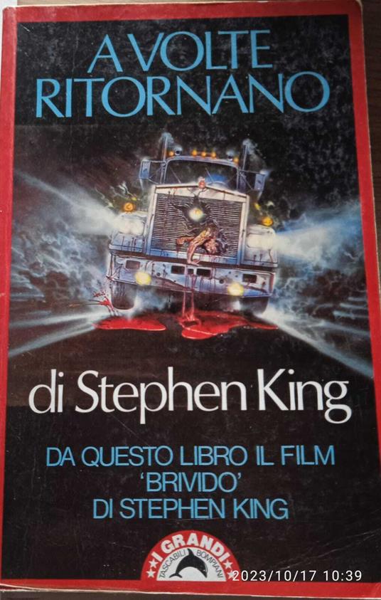 A volte ritornano - Stephen King - copertina