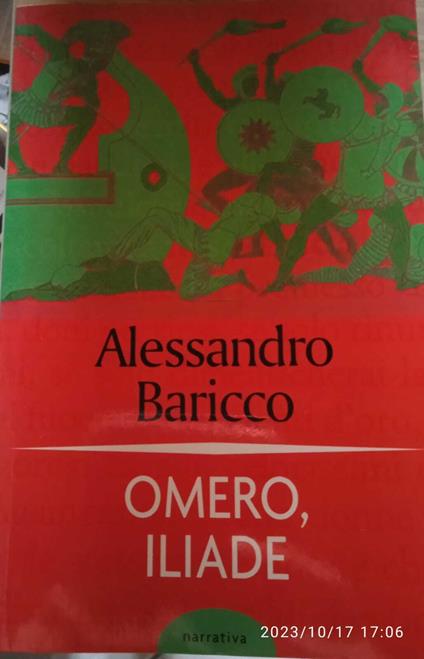 Omero, Iliade - Alessandro Baricco - copertina