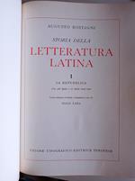 Storia della letteratura latina 1
