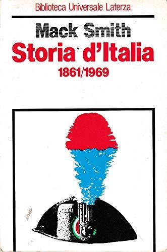 Storia d'Italia dal 1861 al 1969 - Denis Mack Smith - copertina