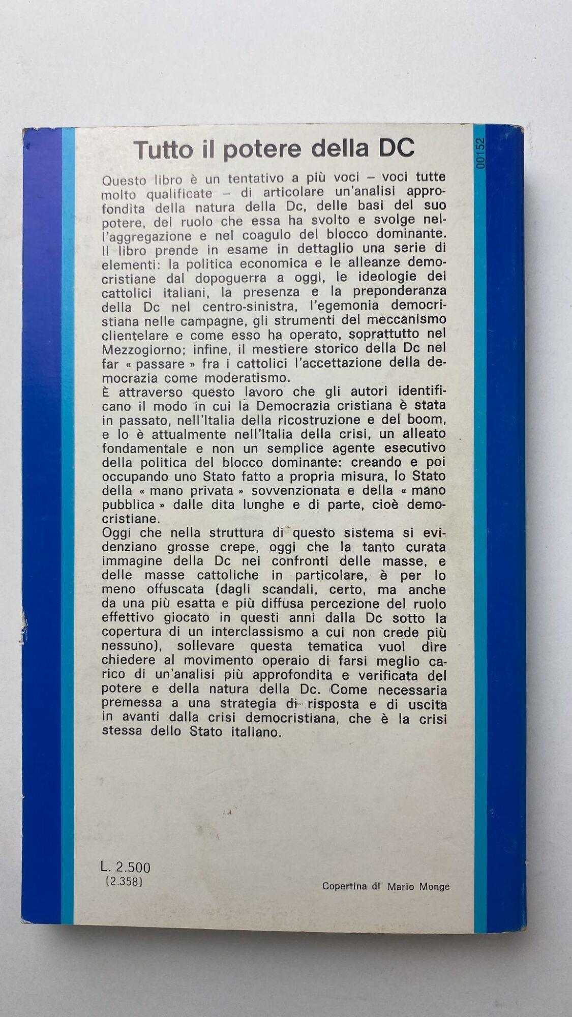 Tutto il potere della Dc