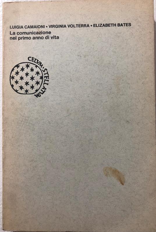 La comunicazione del primo anno di vita - copertina