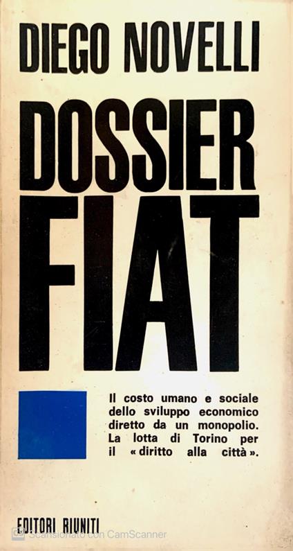 Dossier Fiat - Diego Novelli - copertina