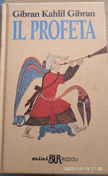 Il profeta - Kahlil Gibran - copertina