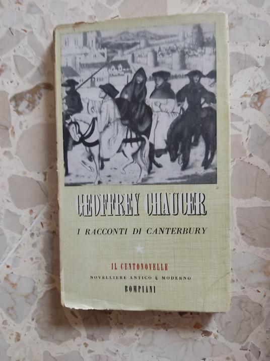 I racconti di Canterbury - Geoffrey Chaucer - copertina