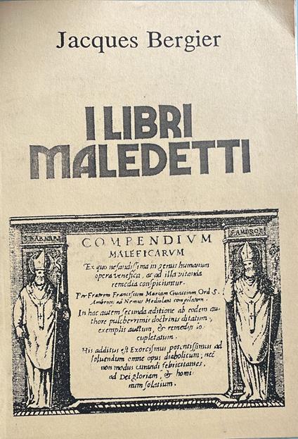 I libri maledetti - Jacques Bergier - copertina