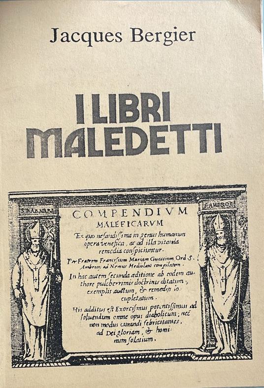 I libri maledetti - Jacques Bergier - copertina