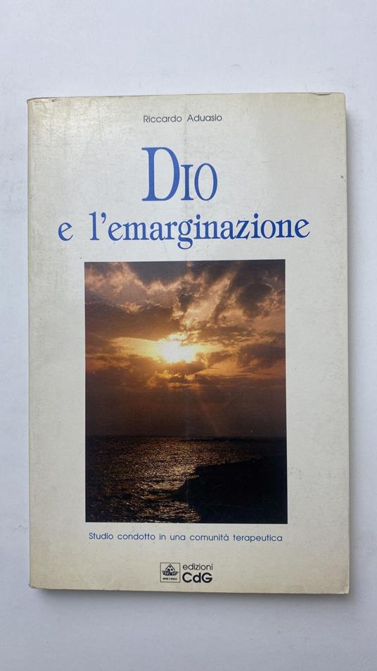 Dio e l'emarginazione - copertina