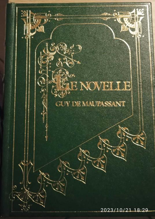 Le Novelle - Guy de Maupassant - copertina