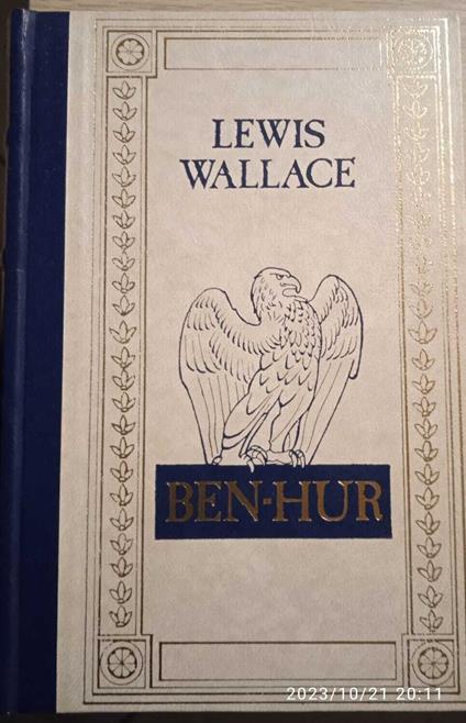 Ben Hur - Wallace Lewis - copertina
