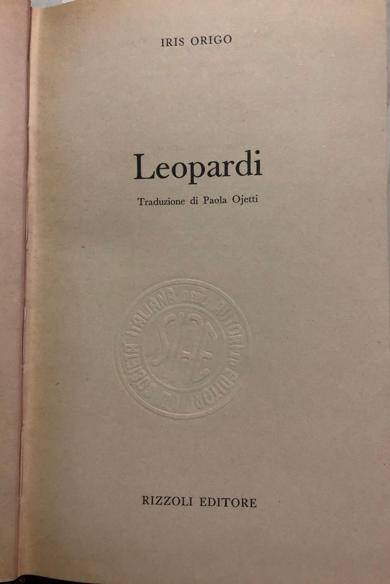 Leopardi