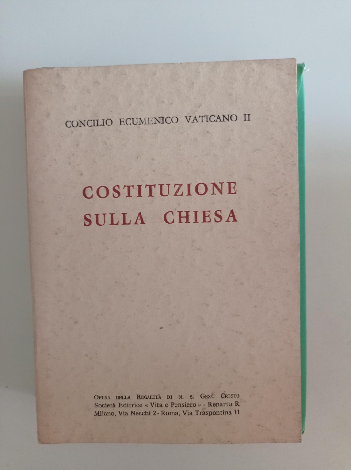 Costituzione sulla Chiesa