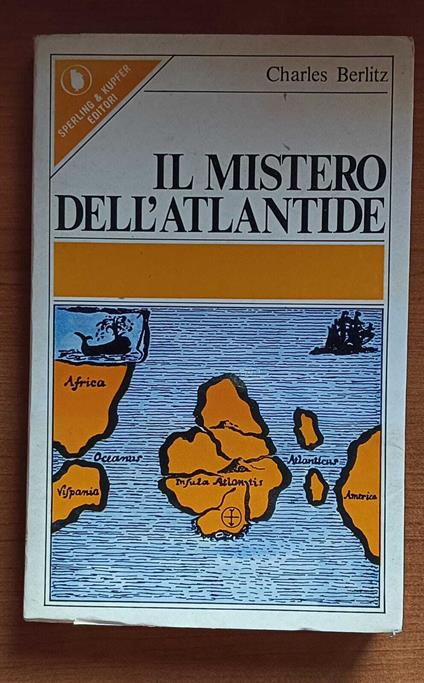 Il mistero dell'atlantide - Charles Berlitz - copertina
