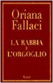 La rabbia e l'orgoglio - Oriana Fallaci - copertina