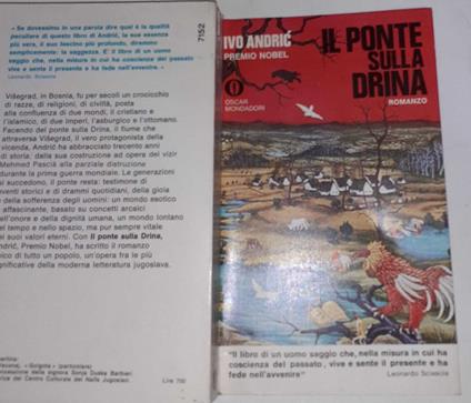 Il ponte sulla Drina - Ivo Andríc - copertina