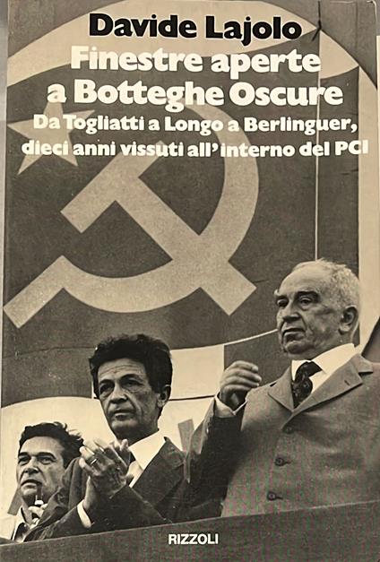 Finestre aperte a Botteghe Oscure - Davide Lajolo - copertina