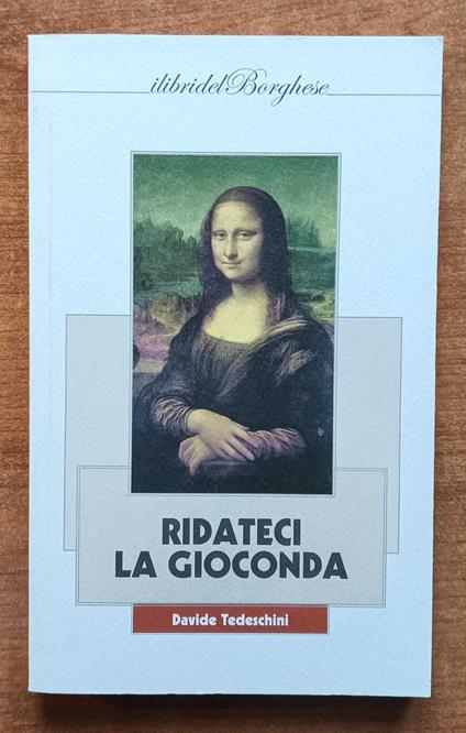 Ridateci la Gioconda - copertina
