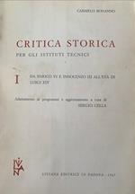 Critica storica per gli istituti tecnici: da Enrico VI e Innocenzo II all'età di Luigi XIV
