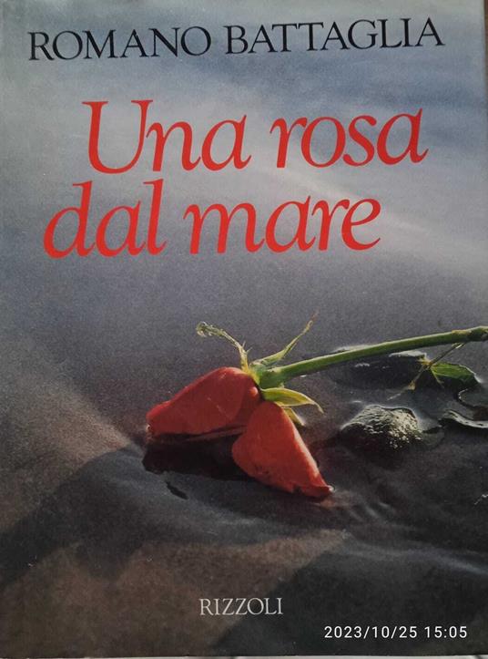 Una rosa dal mare - Romano Battaglia - copertina