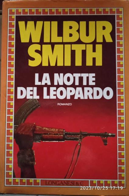 La notte del leopardo - Wilbur Smith - copertina