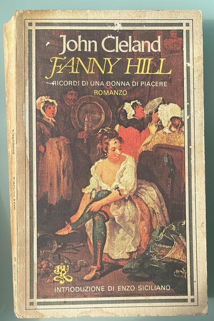 Fanny Hill ricordi di una donna di piacere - John Cleland - copertina