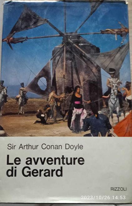 Le avventure di Gerard - Arthur Conan Doyle - copertina