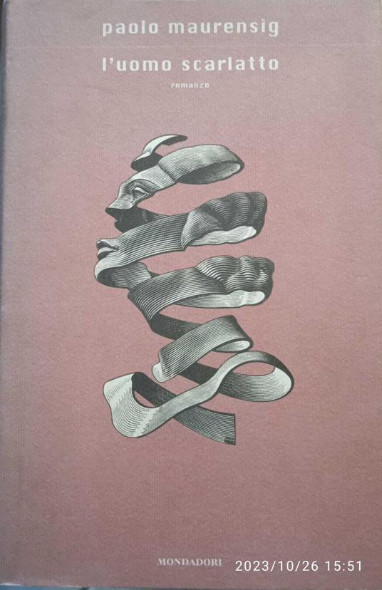 L' uomo scarlatto - Paolo Maurensig - copertina