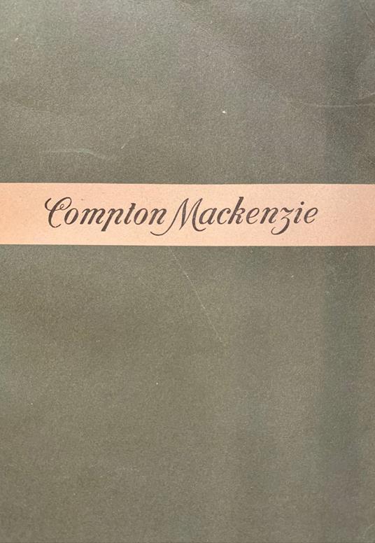 Donne pericolose - Compton Mackenzie - copertina
