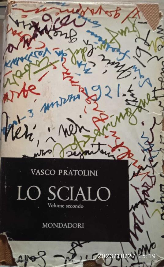 Lo scialo - Vasco Pratolini - copertina