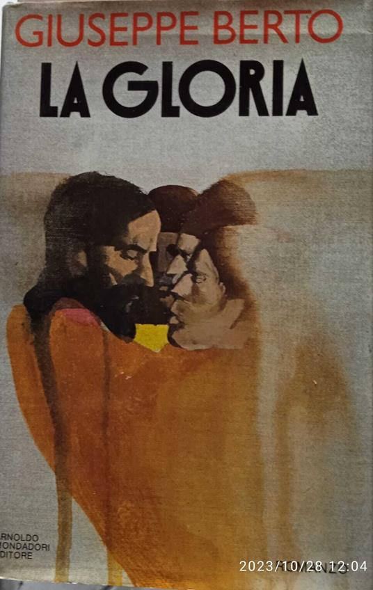La gloria - Giuseppe Berto - copertina