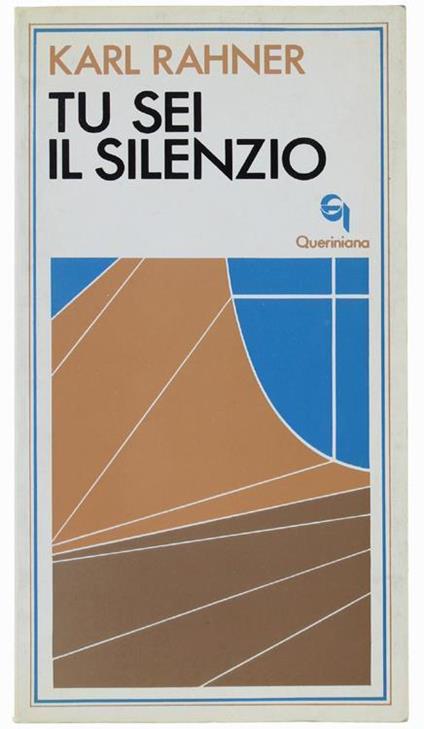 Tu sei il silenzio - Karl Rahner - copertina