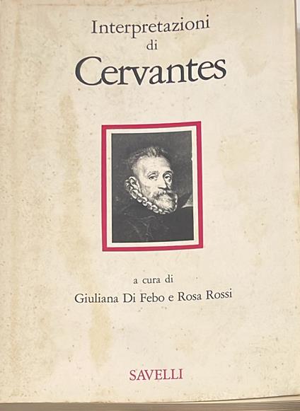 Interpretazioni di Cervantes - copertina