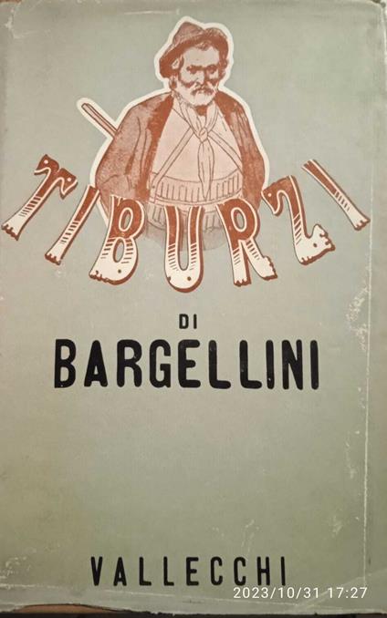 Tiburzi - Piero Bargellini - copertina