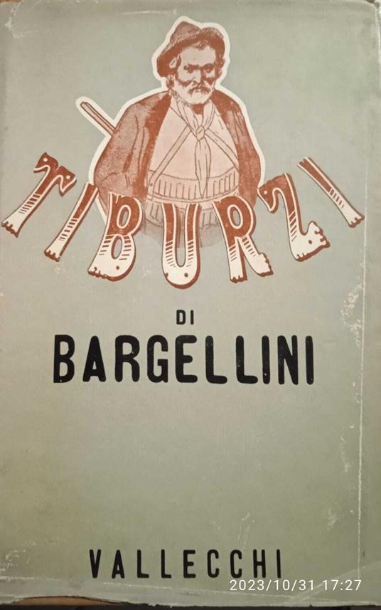 Tiburzi - Piero Bargellini - copertina