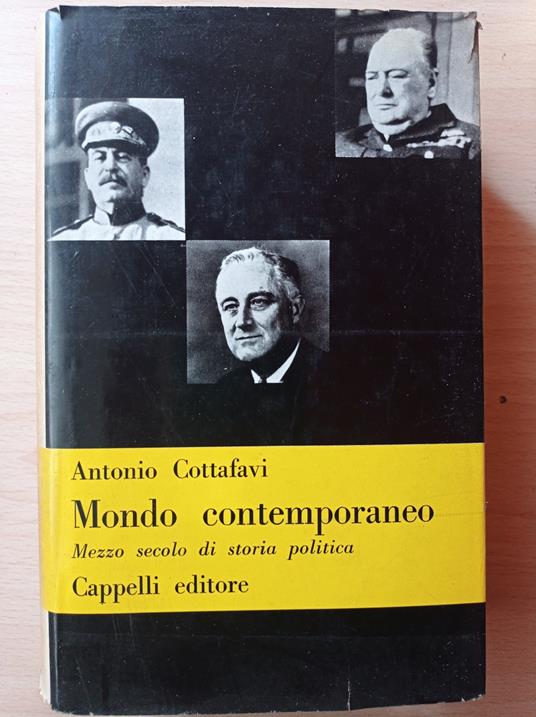 Mondo contemporaneo - Antonio Cottafavi - copertina