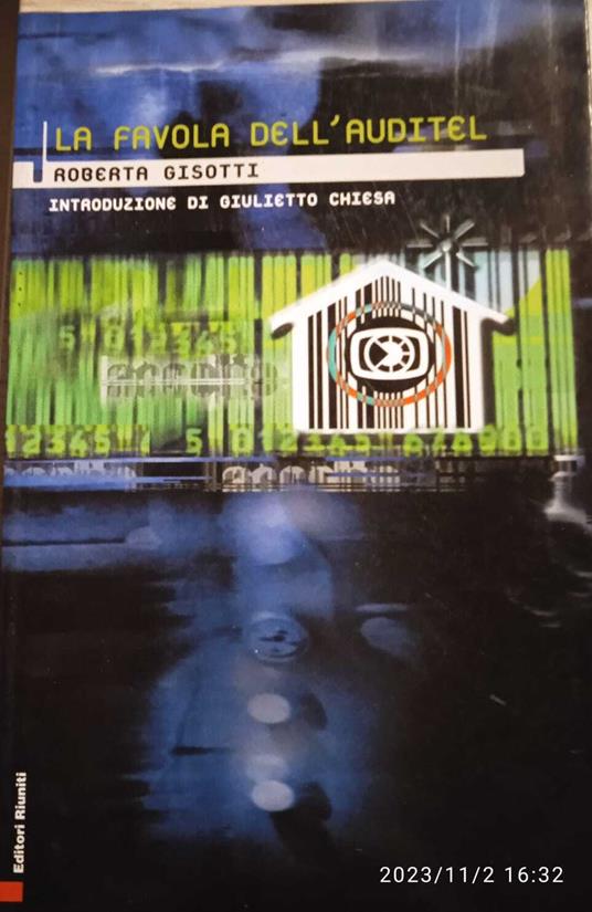 La favola dell'auditel - Roberta Gisotti - copertina