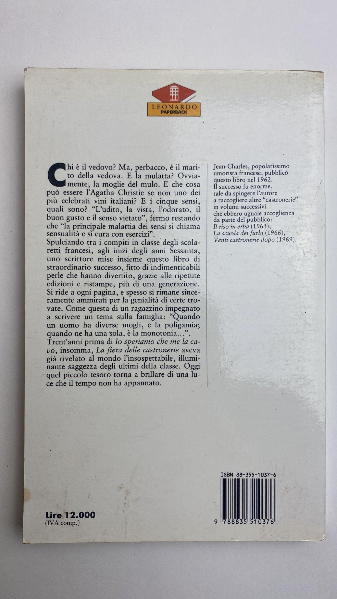 La fiera delle castronerie