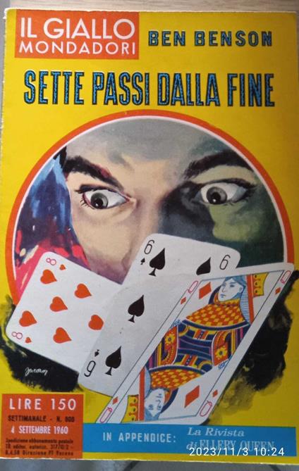 Sette passi dalla fine - Ben Benson - copertina