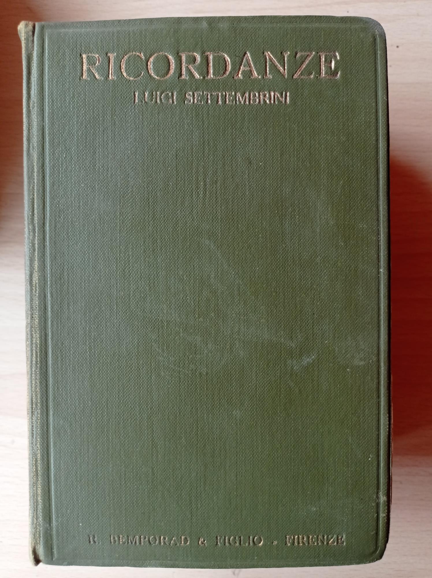 Ricordanze della mia vita