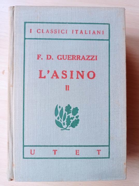 L' asino - Francesco D. Guerrazzi - copertina