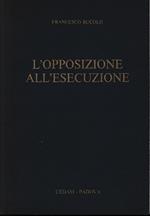 L' opposizione all'esecuzione